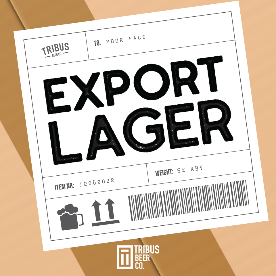 Export Lager Tribus Beer Co.